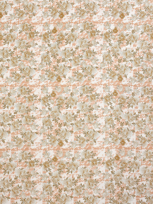 Secret 300 TC Cotton King Bedsheet with 2 Pillow Covers